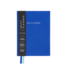 Load image into Gallery viewer, Ultramarine Fabric Daily Planner | B6 | Kaleido (UK)
