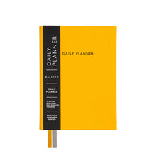 Load image into Gallery viewer, Yellow Fabric Daily Planner | B6 | Kaleido (UK)
