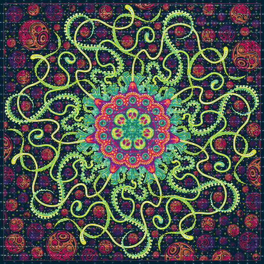 Jellyfish Blotter Screenprint | Luke Martin (MD)