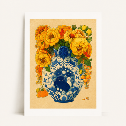 Bloom in Yellow Art Print | Felicia Chiao (CA)