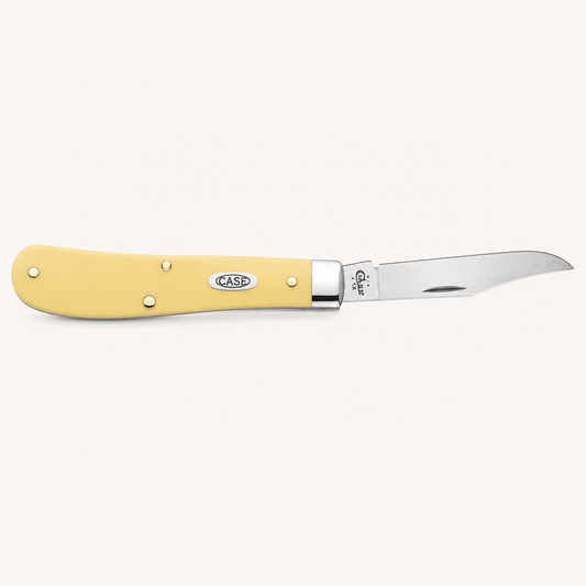 Yellow Synthetic Slimline Trapper | Case Cutlery (PA)