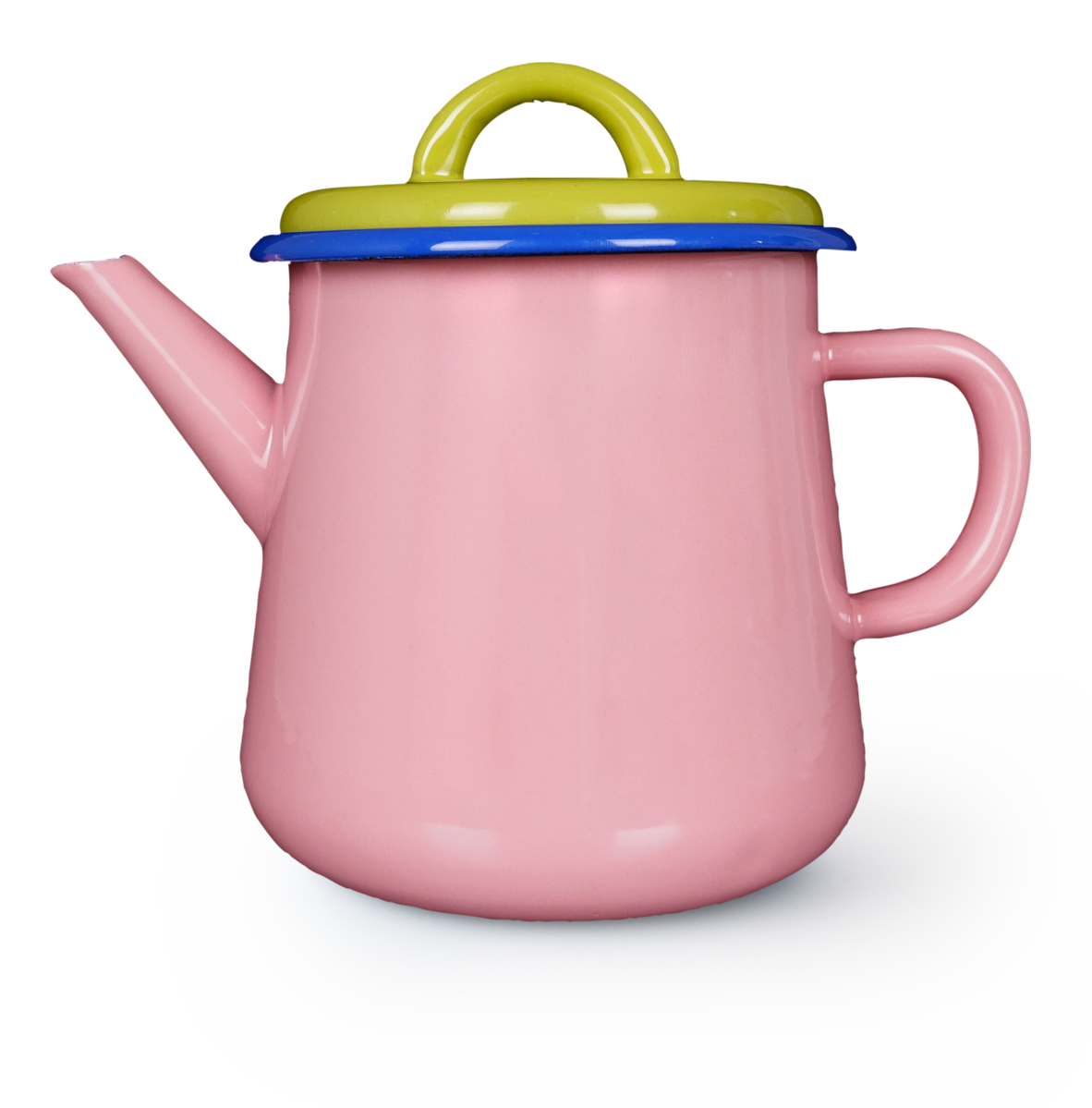 Colorama Enamel Tea Pot| Soft Pink | Bornn (Turkey)