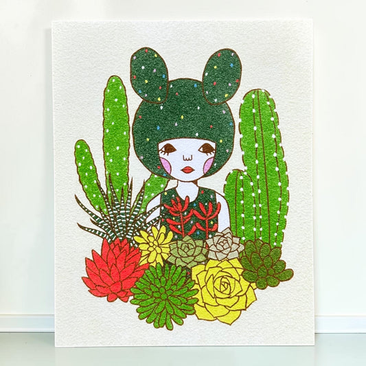 Cactus Girl | 8x10 | Naoshi (CA)