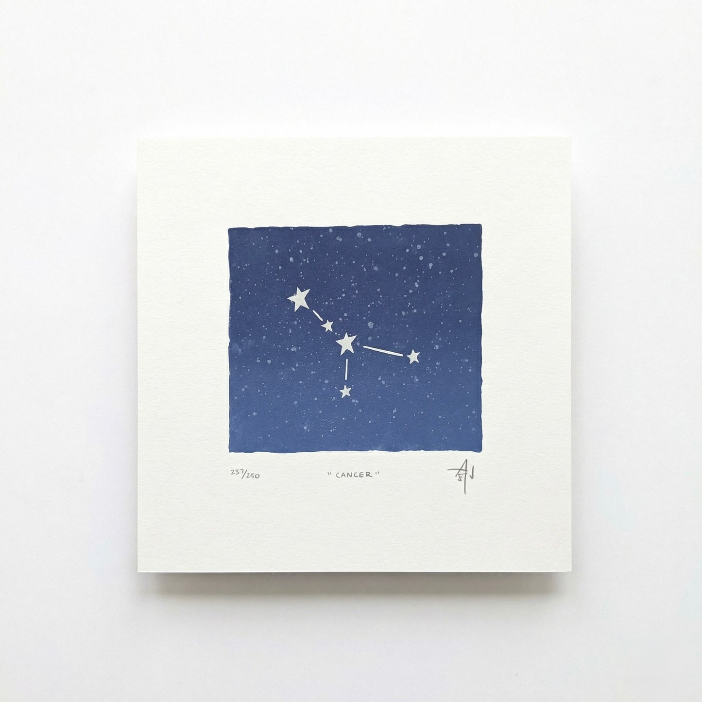 Zodiac Constellation Screenprint | Allison & Jonathan Metzger (IA)