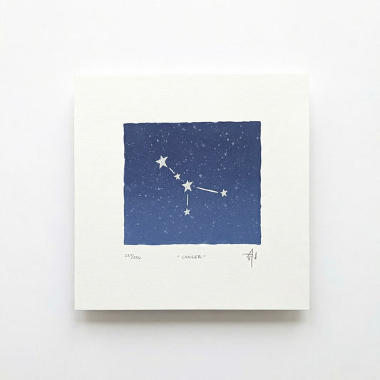 Zodiac Constellation Screenprint | Allison & Jonathan Metzger (IA)