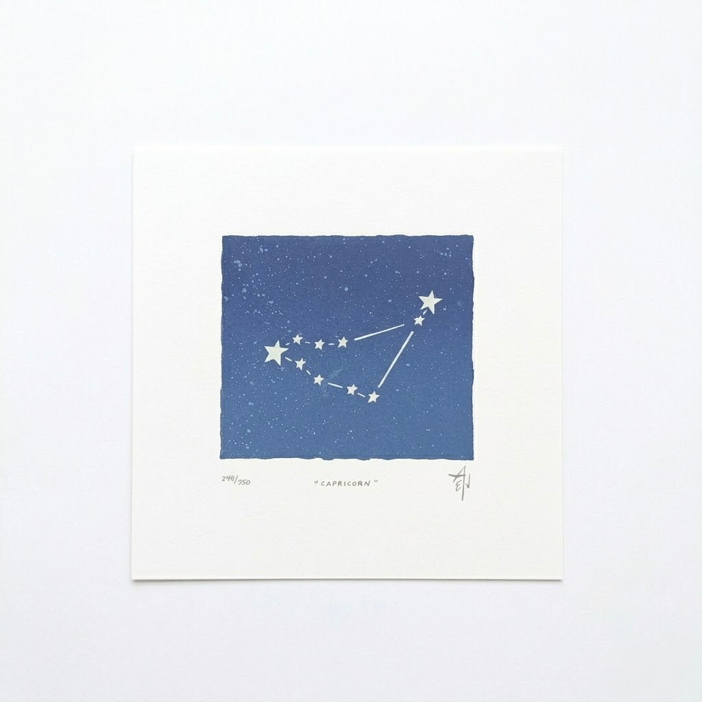 Zodiac Constellation Screenprint | Allison & Jonathan Metzger (IA)