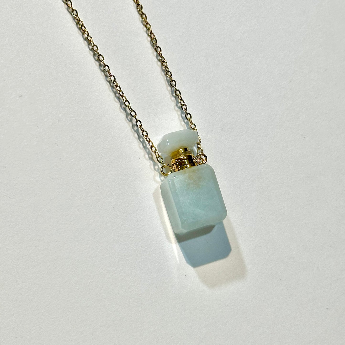 Gemstone Mini Perfume Bottle Necklace | Christine Jehlickova (ONT)