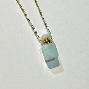 Gemstone Mini Perfume Bottle Necklace | Christine Jehlickova (ONT)