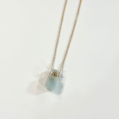 Gemstone Mini Perfume Bottle Necklace | Christine Jehlickova (ONT)