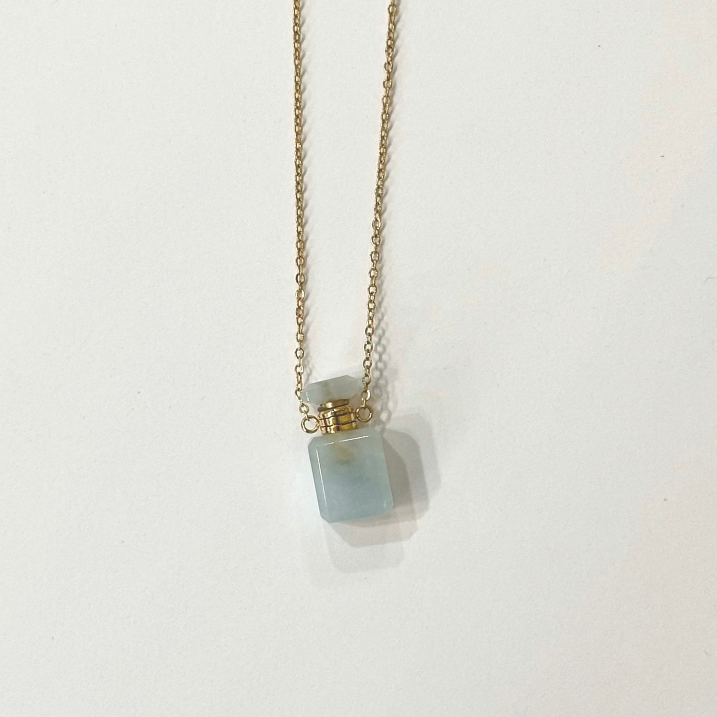 Gemstone Mini Perfume Bottle Necklace | Christine Jehlickova (ONT)