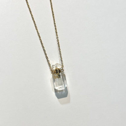 Gemstone Mini Perfume Bottle Necklace | Christine Jehlickova (ONT)