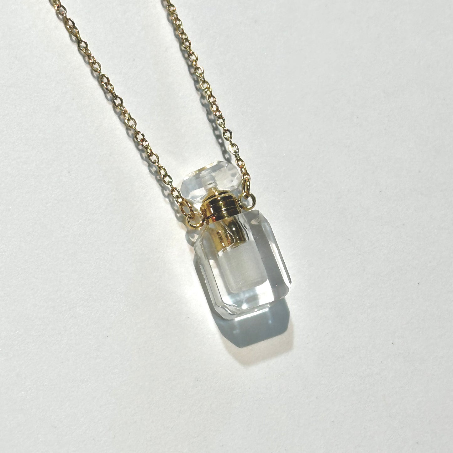 Gemstone Mini Perfume Bottle Necklace | Christine Jehlickova (ONT)