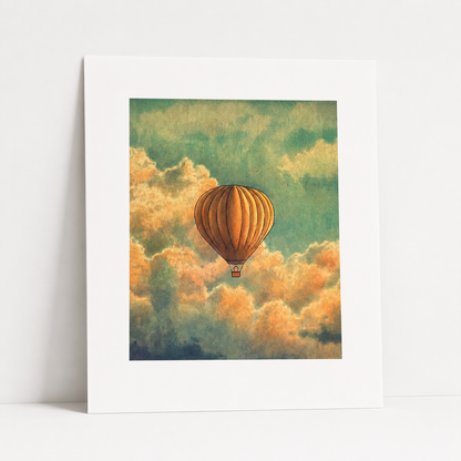 Cloud Study Art Print | Felicia Chiao (CA)