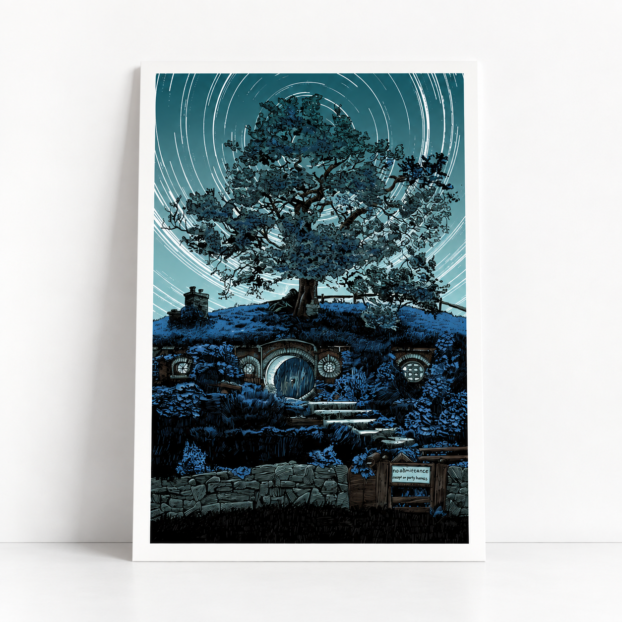 Concerning Hobbits Screenprint | Tim Doyle (TX)