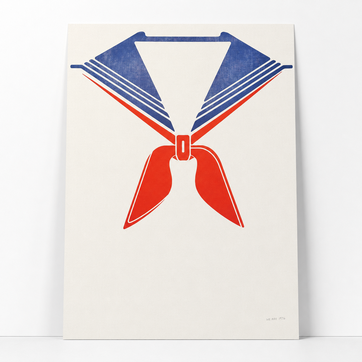 Cosplay Front Letterpress Print | We Are 1976 (TX)