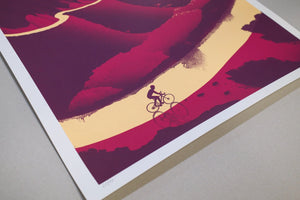 The Mountains IIII Screen Print | Alex Hanke (Hamburg)