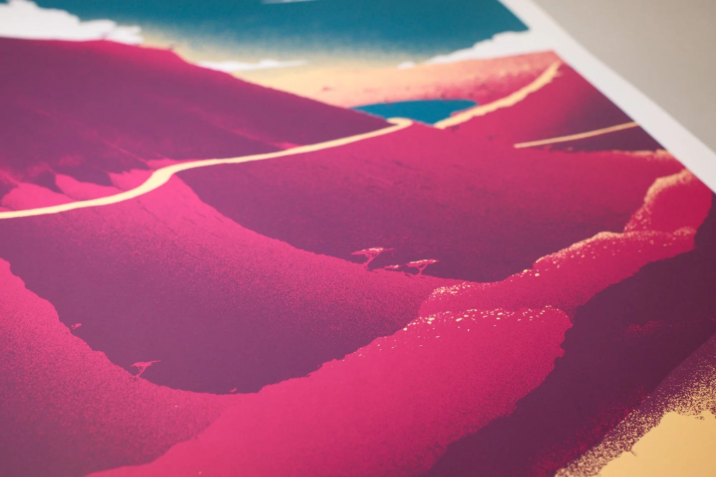 The Mountains IIII Screen Print | Alex Hanke (Hamburg)
