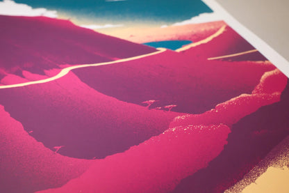 The Mountains IIII Screen Print | Alex Hanke (Hamburg)