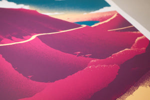 The Mountains IIII Screen Print | Alex Hanke (Hamburg)