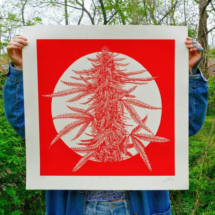 Big Bud Screenprint | Luke Martin (MD)