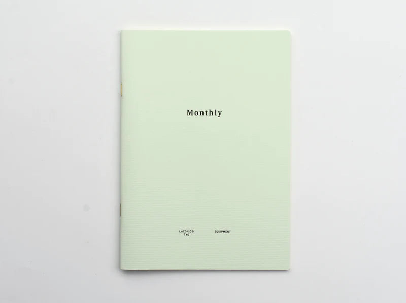 Monthly Notebook | Laconic (Japan)