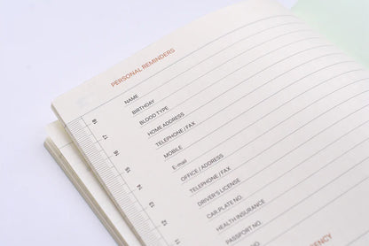 Monthly Notebook | Laconic (Japan)