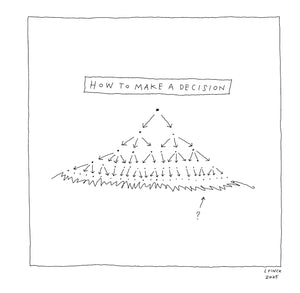 Decisions Letterpress Print | Liana Finck (NY)