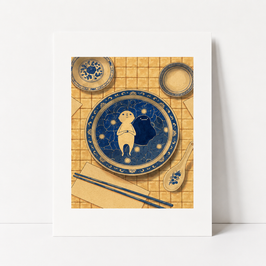 Dishes Art Print | Felicia Chiao (CA)