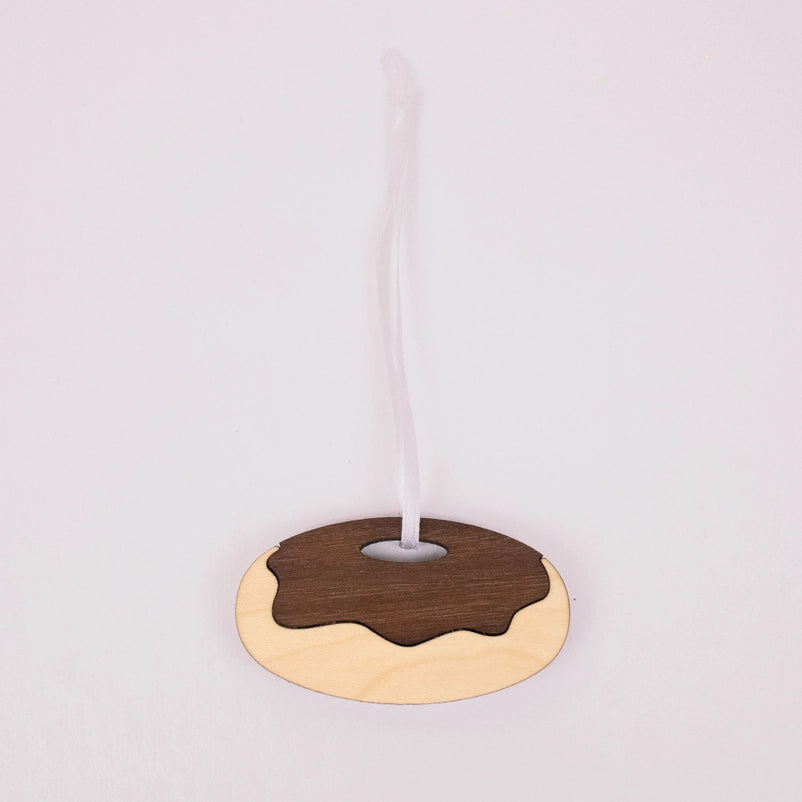 Wooden Donut Ornament | Collin Garrity