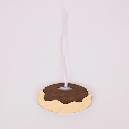 Wooden Donut Ornament | Collin Garrity