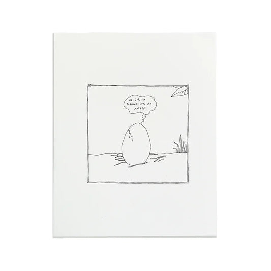 Egg Mother Letterpress Print | Liana Finck (NY)