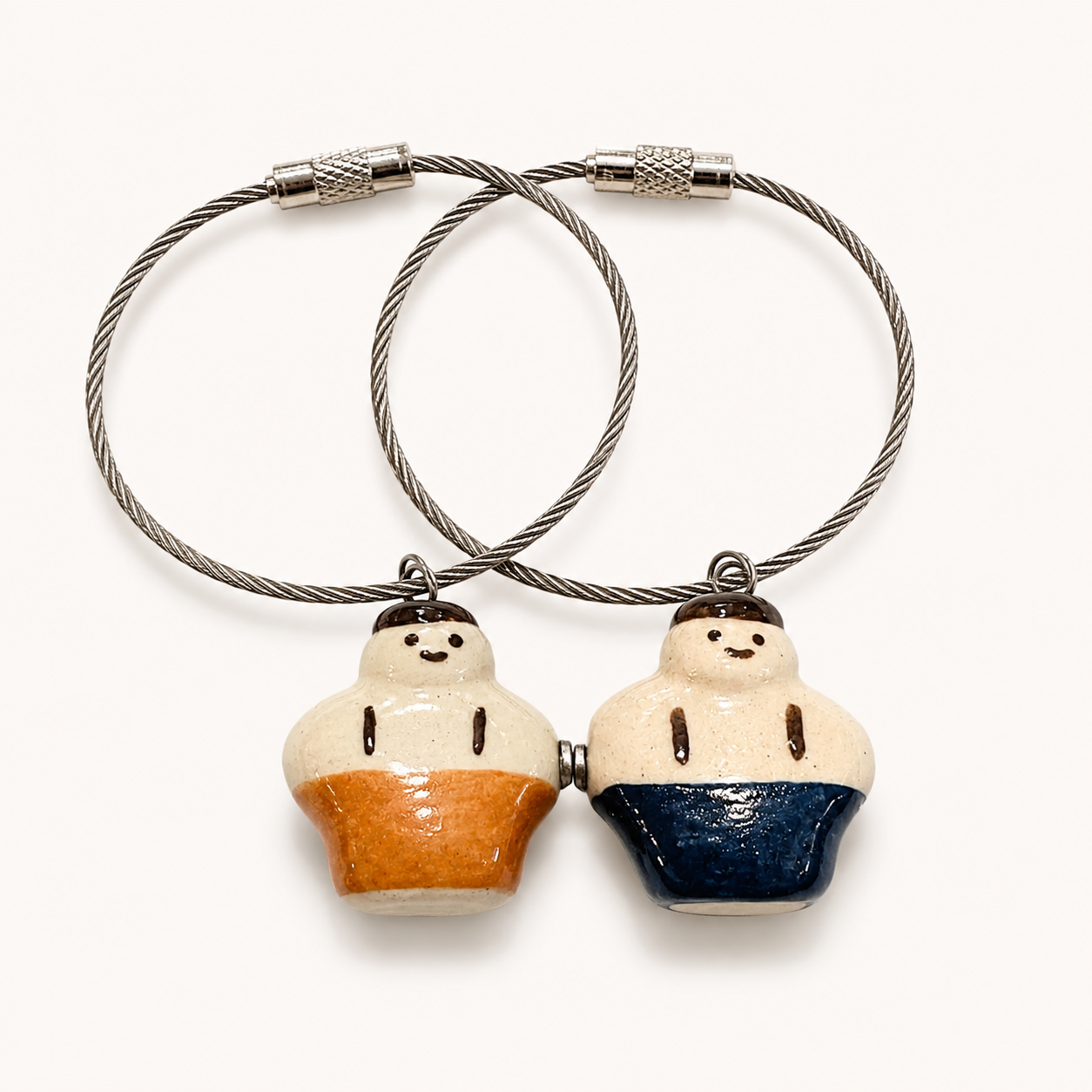 Side by Side Stoneware Couples Pendant Set | Taitau Fung (HK)