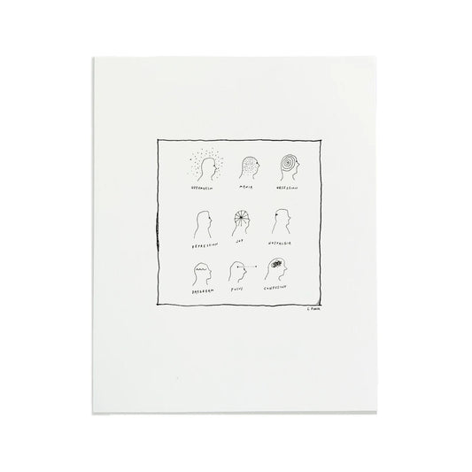 Feelings Letterpress Print | Liana Finck (NY)