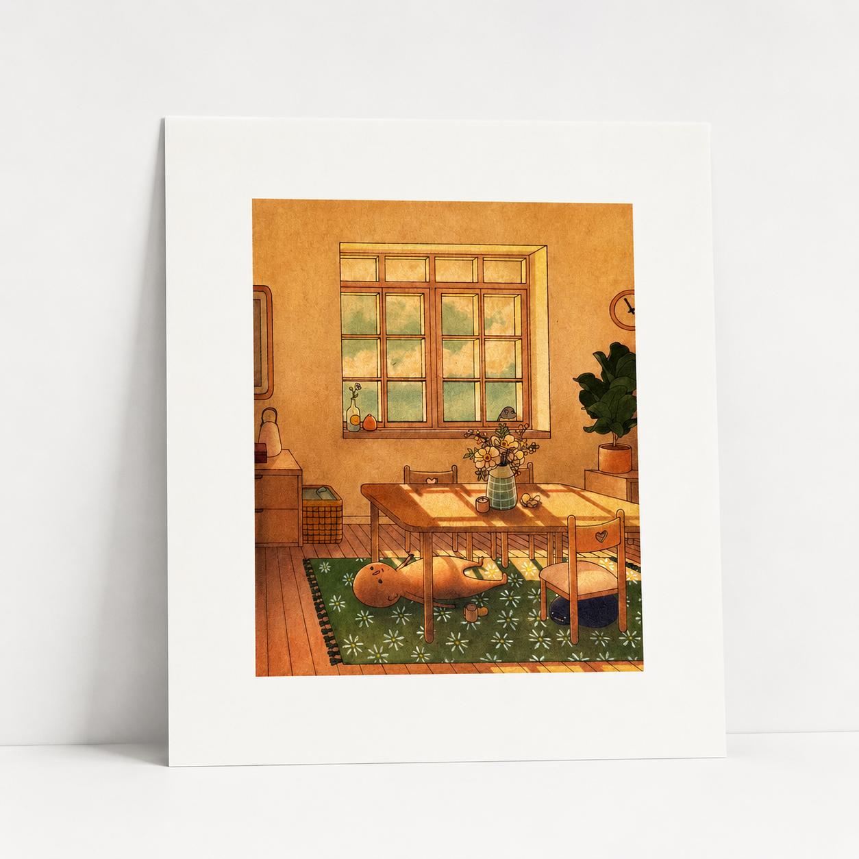 Floor Time Art Print | Felicia Chiao (CA)