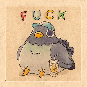 Fuck Pigeon 01 Sticker | Felicia Chiao (CA)