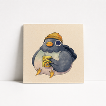 Load image into Gallery viewer, Fuck Pigeon 07 Mini Art Print | Felicia Chiao (CA)
