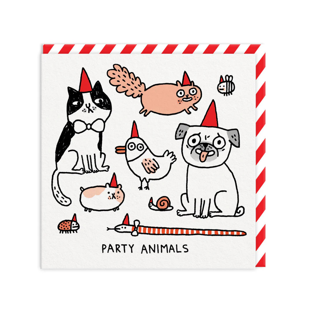 Party Animals Birthday Card | Gemma Correll (UK)