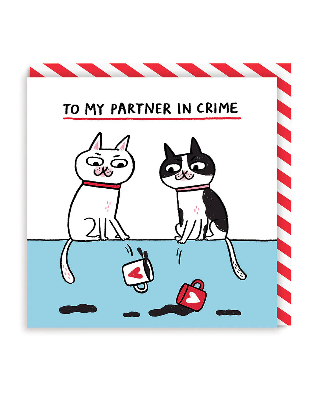 Partner in Crime Greeting Card | Gemma Correll (UK)