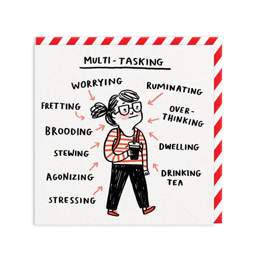 Multi-Tasking Greeting Card | Gemma Correll (UK)