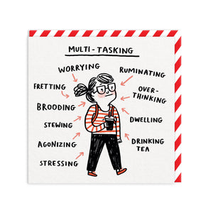 Multi-Tasking Greeting Card | Gemma Correll (UK)