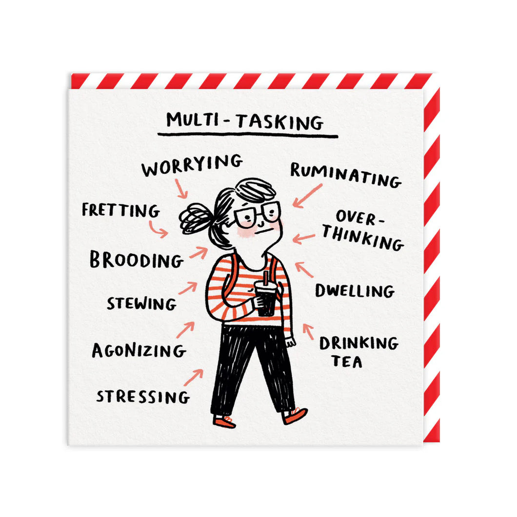 Multi-Tasking Greeting Card | Gemma Correll (UK)