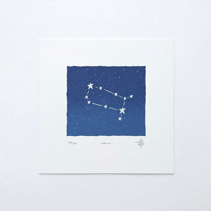 Zodiac Constellation Screenprint | Allison & Jonathan Metzger (IA)