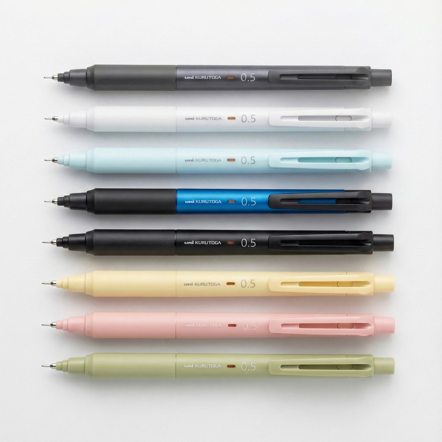 Mitsubishi uni Kuru Toga KS Mechanical Pencil | 0.5 mm | Rotating Lead System | (Japan)