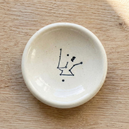 Small Zodiac Constellation Ceramic Ring Dish | Tasha McKelvey (VA)