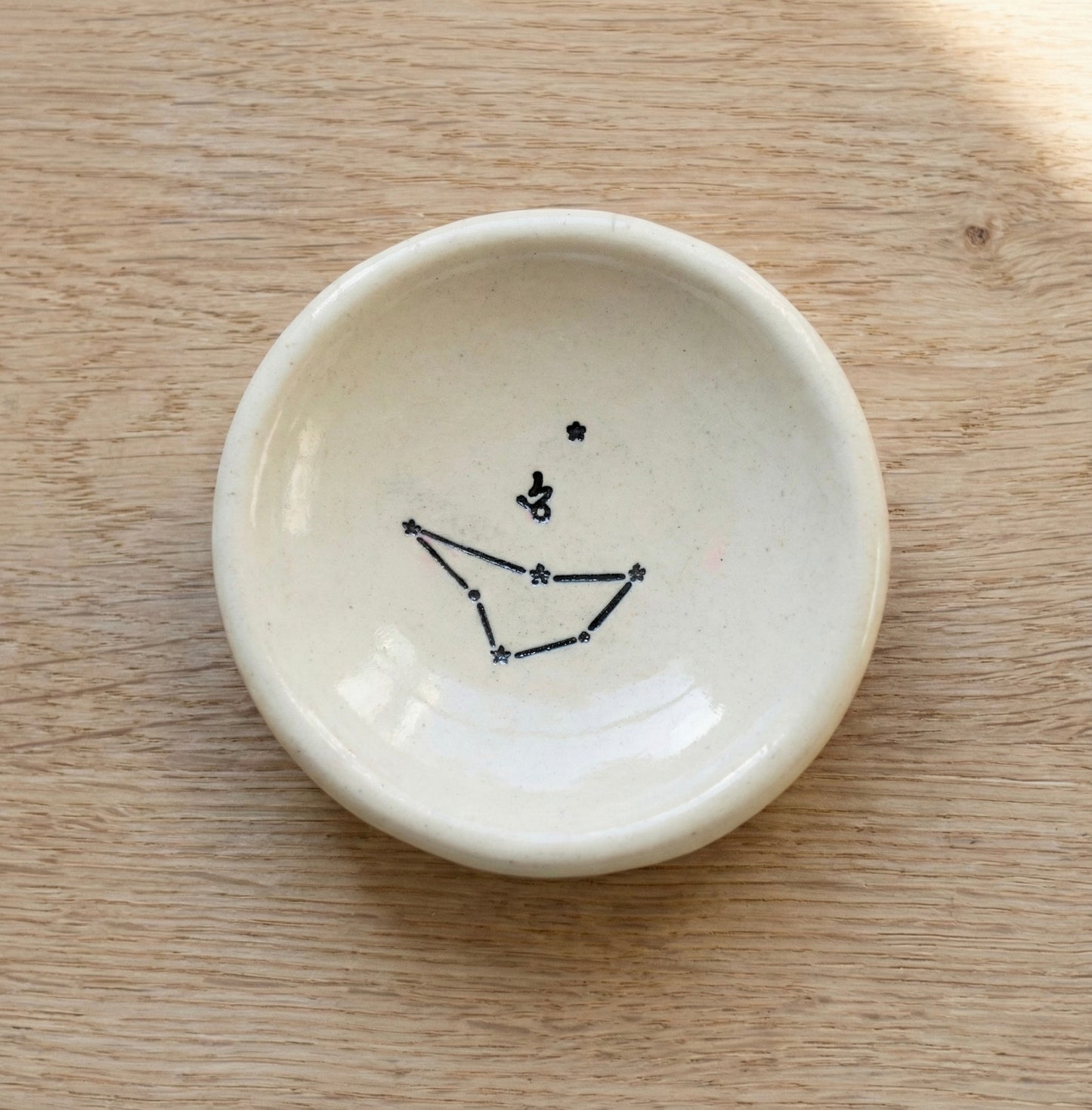 Small Zodiac Constellation Ceramic Ring Dish | Tasha McKelvey (VA)