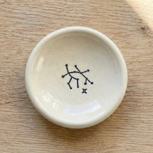 Load image into Gallery viewer, Small Zodiac Constellation Ceramic Ring Dish | Tasha McKelvey (VA)
