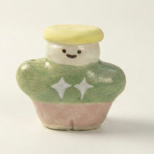 Load image into Gallery viewer, George, Cat Toy and His Cat Handmade Stoneware Set | Taitau Fung (HK)
