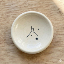Load image into Gallery viewer, Small Zodiac Constellation Ceramic Ring Dish | Tasha McKelvey (VA)
