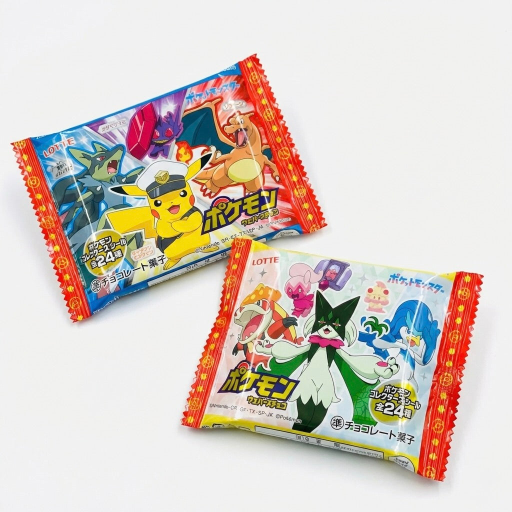 Pokémon Chocolate Wafer | Lotte (Japan)