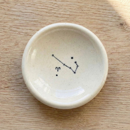 Small Zodiac Constellation Ceramic Ring Dish | Tasha McKelvey (VA)